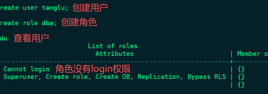 PostgreSQL教程(7)用户权限与角色管理