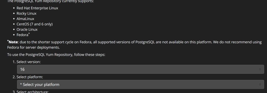 PostgreSQL教程(1)PGSQL的体系、结构与安装部署